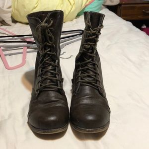Brown boots